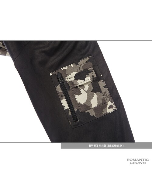 ROMANTIC CROWN（ロマンティッククラウン）の「WORLD CAMO PULLOVER BLK（その他・メンズ・기타）」の12枚目の写真