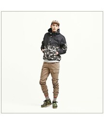 ROMANTIC CROWN | WORLD CAMO PULLOVER BLK(その他)