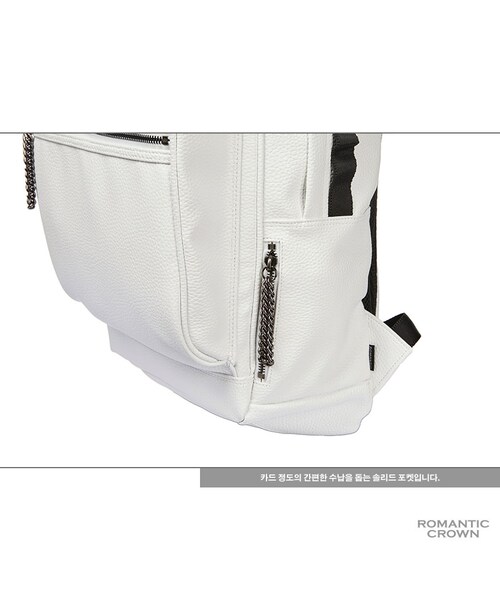ROMANTIC CROWN（ロマンティッククラウン）の「INDEPENDENT BACKPACK WHT（バッグ・メンズ・기타）」の13枚目の写真
