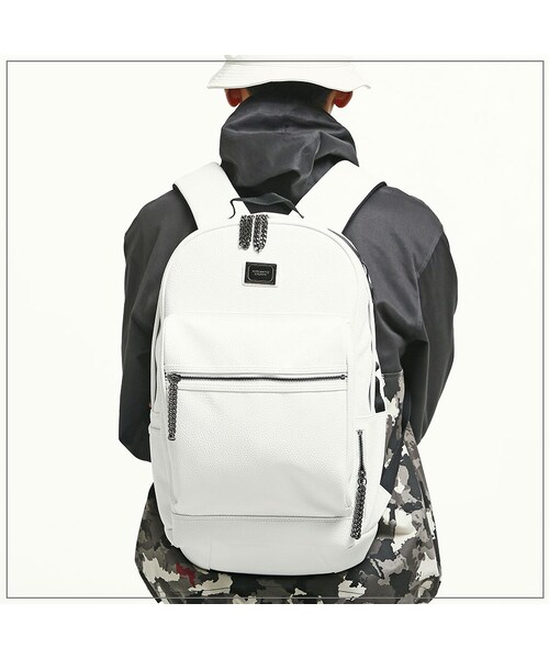 ROMANTIC CROWN（ロマンティッククラウン）の「INDEPENDENT BACKPACK WHT（バッグ・メンズ・기타）」の6枚目の写真