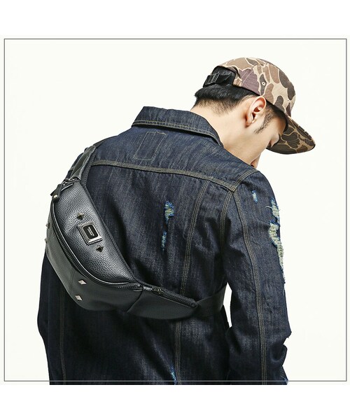 ROMANTIC CROWN（ロマンティッククラウン）の「UNION WAIST BLK（バッグ・メンズ・기타）」の4枚目の写真