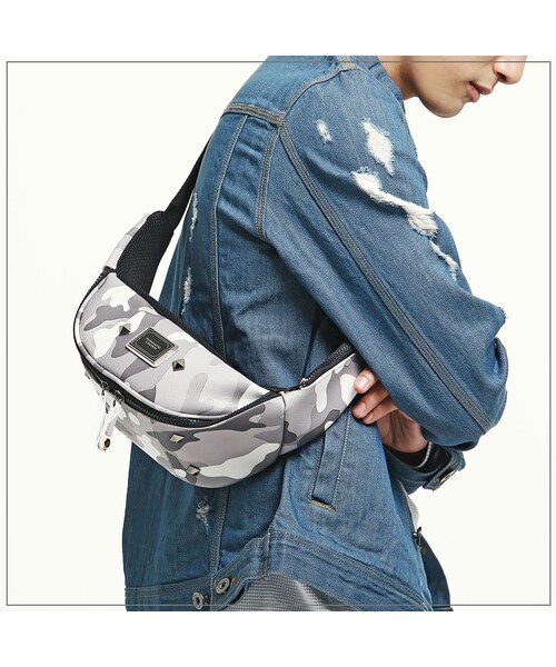 ROMANTIC CROWN（ロマンティッククラウン）の「UNION WAIST WHT CAMO（バッグ・メンズ・기타）」の6枚目の写真