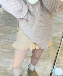 w closet | 【Alley】フリルニットショートパンツ(パンツ)