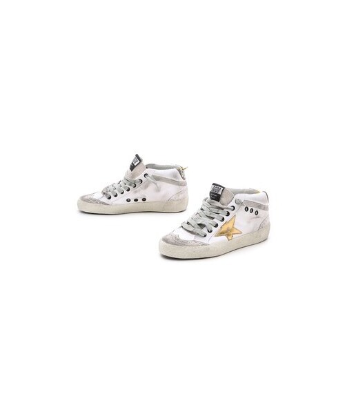 GOLDEN GOOSE(ゴールデングース)の「Golden Goose Mid Star Sneakers(スニーカー・レディース・White・36/40/41/37/38/39/35)」の4枚目の写真
