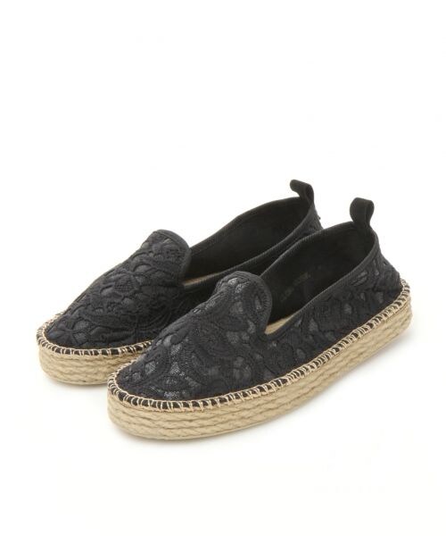 GLOBAL WORK（グローバルワーク）の「オペラエスパ（シューズ・レディース・ホワイト(レース)05/ブラック(レース)09/ブラック(グリッター)10/ゴールド(グリッター)60・Ｍ(23-23.5cm)/Ｌ（24-24.5cm））」の2枚目の写真