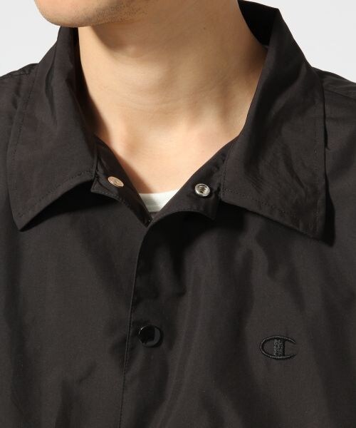 RAGEBLUE（レイジブルー）の「＜WEB限定＞【Champion】コーチジャケット（ジャケット/アウター・メンズ・ブラック/グリーン/ブルー・Ｍ/Ｌ）」の7枚目の写真