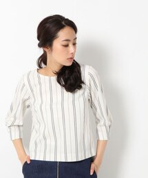 BLISS POINT Womens | TRPUマルチストライプブラウス(トップス)
