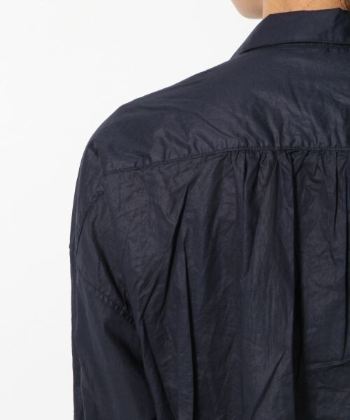 BLISS POINT Womens（ブリスポイント ウイメンズ）の「60ローンドルマン2WAYシャツ（トップス・レディース・ホワイト/ブラウン/ネイビー/ホワイト×ネイビー(ボーダー)・Ｍ/Ｌ）」の15枚目の写真