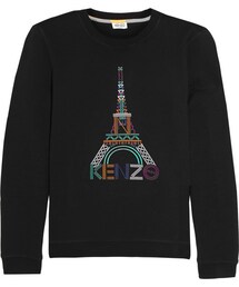 KENZO | KENZO Embroidered cotton-jersey sweatshirt(スウェット)
