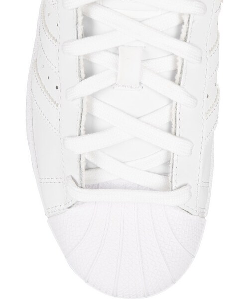 adidas(アディダス)の「Adidas Originals Superstar leather sneakers(スニーカー・レディース・White・US7/US9/US8.5/US8/US6.5/US10/US9.5/US5/US11/US6/US10.5/US5.5/US7.5)」の4枚目の写真