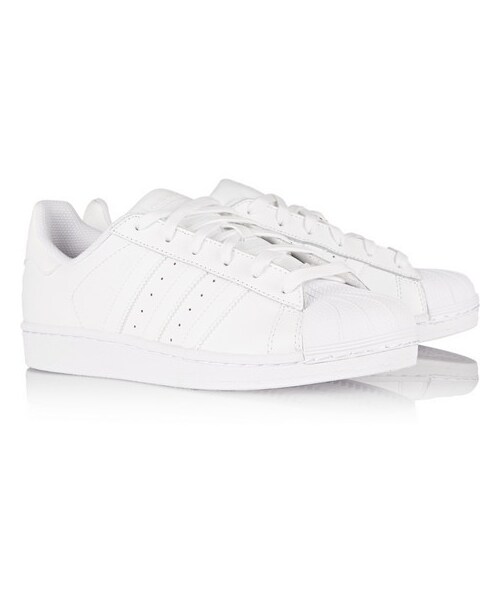 adidas(アディダス)の「Adidas Originals Superstar leather sneakers(スニーカー・レディース・White・US7/US9/US8.5/US8/US6.5/US10/US9.5/US5/US11/US6/US10.5/US5.5/US7.5)」の3枚目の写真