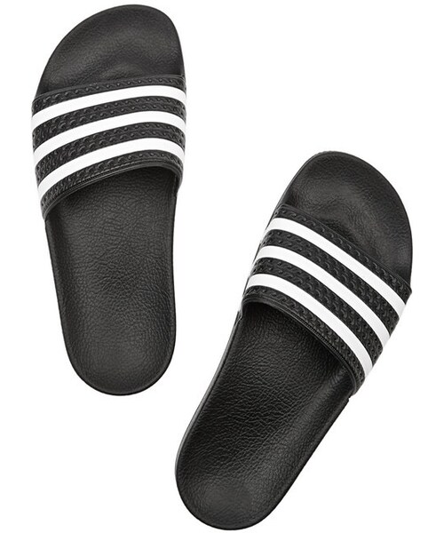 adidas（アディダス）の「Adidas Originals Adilette textured-rubber slides（サンダル・レディース・Black・US6/US9/US11/US10/US7/US5/US8）」の5枚目の写真