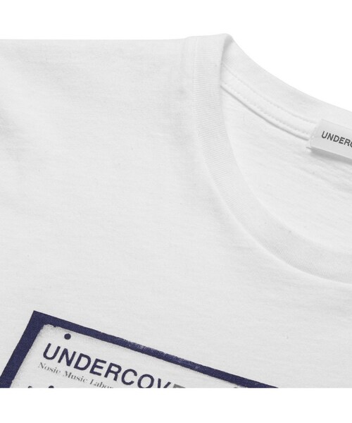 UNDERCOVER（アンダーカバー）の「Undercover Printed Cotton-Jersey T-Shirt（Tシャツ/カットソー・メンズ・White・2/4/3/1）」の4枚目の写真
