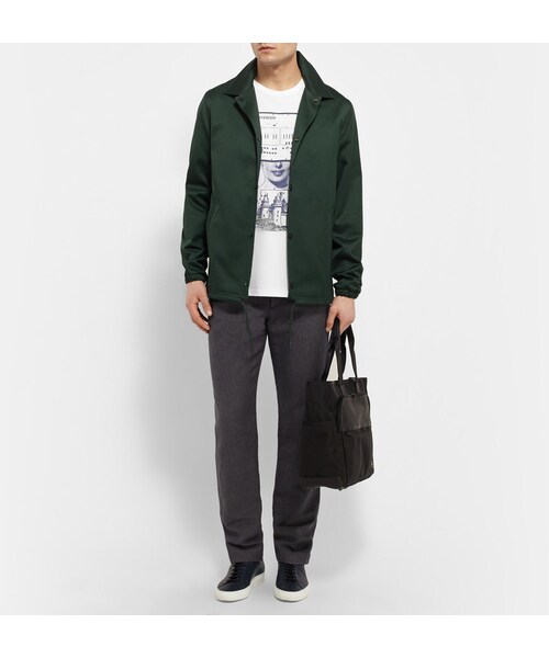 UNDERCOVER（アンダーカバー）の「Undercover Printed Cotton-Jersey T-Shirt（Tシャツ/カットソー・メンズ・White・2/4/3/1）」の2枚目の写真