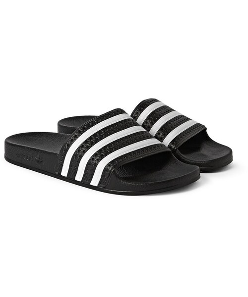 adidas（アディダス）の「adidas Originals Adilette Textured-Rubber Slides（サンダル・メンズ・Black・UK 11 (US 12)/UK 6 (US 7)/UK 7 (US 8)/UK 8 (US 9)/UK 9 (US 10)/UK 10 (US 11)/UK 12 (US 13)）」の8枚目の写真