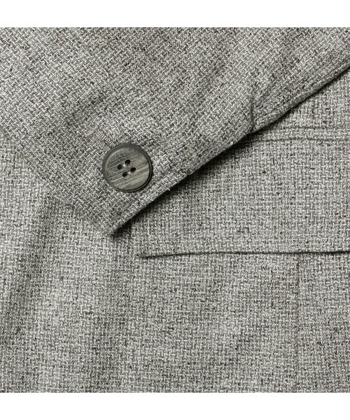 Oliver Spencer（オリバースペンサー）の「Oliver Spencer Grey Brookes Woven-Silk Suit Jacket（テーラードジャケット・メンズ・Gray・UK/US 42/UK/US 36/UK/US 38/UK/US 40/UK/US 44/UK/US 46）」の9枚目の写真
