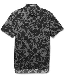 BALENCIAGA | Balenciaga Printed Cotton Short-Sleeved Shirt(シャツ/ブラウス)