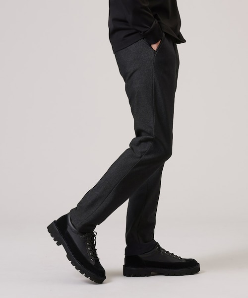 TAKEO KIKUCHI / タケオキクチ ヘリンボンストレッチ ウォームパンツ TAKEO KIKUCHI（タケオキクチ）の「ヘリンボンストレッチ ウォーム