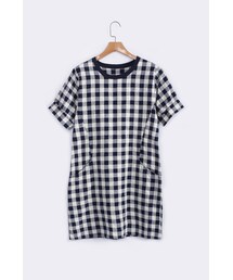 ORENDA | 特殊剪裁撞色滾領口袋洋裝(ワンピース/ドレス)