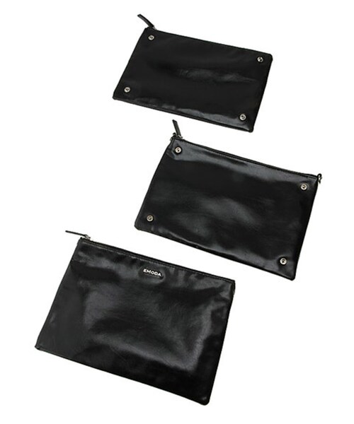 EMODA（エモダ）の「3WAYポーチBAG（バッグ・レディース・ブラック/ネイビー/キャメル・F）」の9枚目の写真