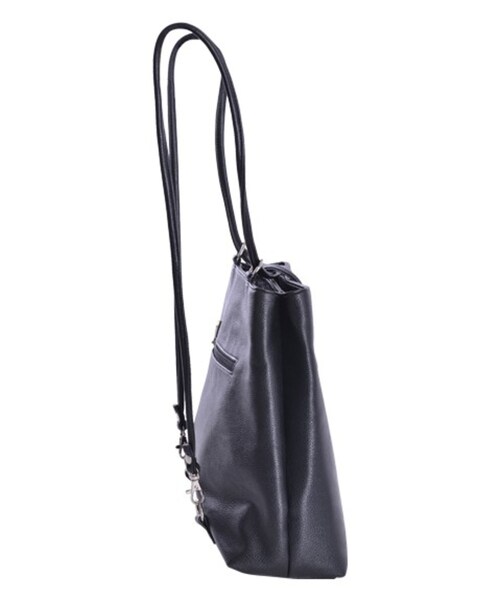EMODA（エモダ）の「FINE COLOR AC BAG（バッグ・レディース・ホワイト/ブラック/アイスブルー・F）」の6枚目の写真