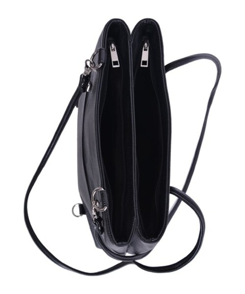 EMODA（エモダ）の「FINE COLOR AC BAG（バッグ・レディース・ホワイト/ブラック/アイスブルー・F）」の10枚目の写真
