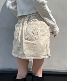 one after another NICE CLAUP | コール天ミニスカート(スカート)
