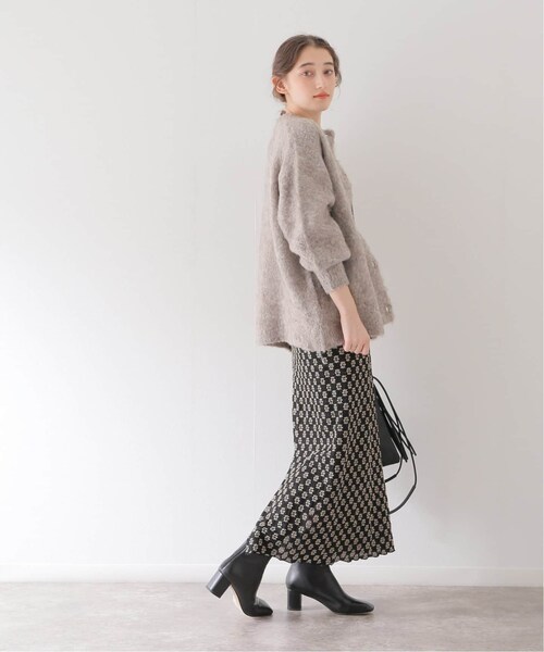 B.C STOCK（ベーセーストック）の「《追加》フラワーストレートスカート（スカート・ブラック/(001)/フリー/在庫あり）」の13枚目の写真