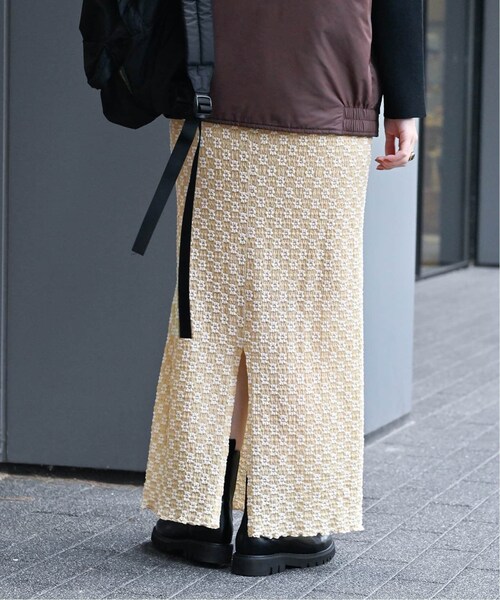 B.C STOCK（ベーセーストック）の「《追加》フラワーストレートスカート（スカート・ブラック/(001)/フリー/在庫あり）」の20枚目の写真