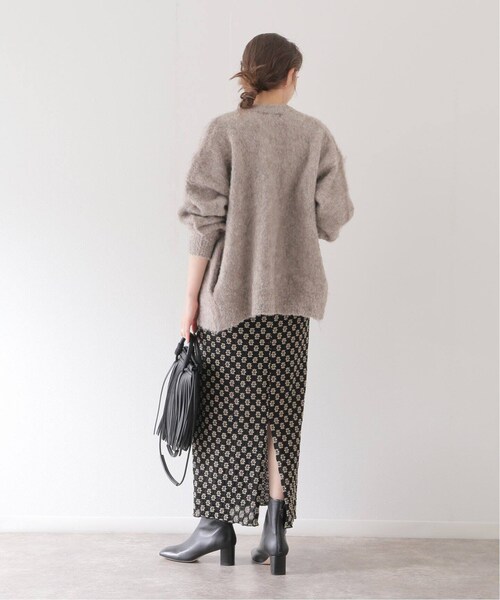 B.C STOCK（ベーセーストック）の「《追加》フラワーストレートスカート（スカート・ブラック/(001)/フリー/在庫あり）」の12枚目の写真