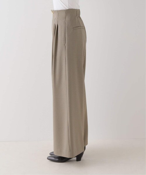 La TOTALITE（ラトータリテ）の「ハイウエストタックフレアパンツ  