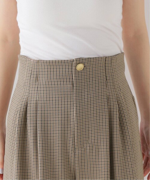 La TOTALITE（ラトータリテ）の「ハイウエストタックフレアパンツ  