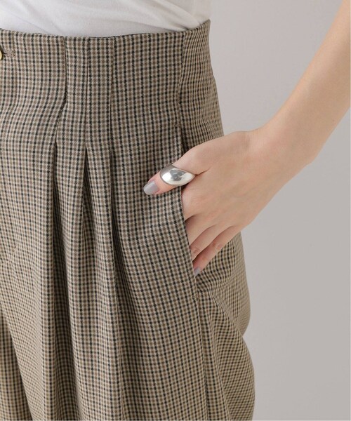 La TOTALITE（ラトータリテ）の「ハイウエストタックフレアパンツ  