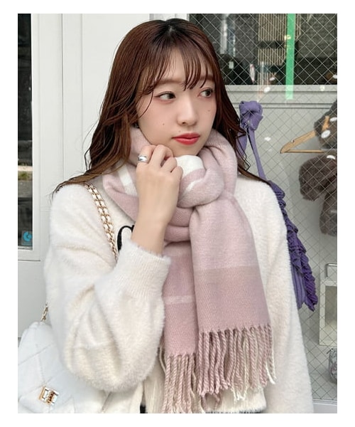 INGNI（イング）の「アソートチェックストール（）」 - WEAR