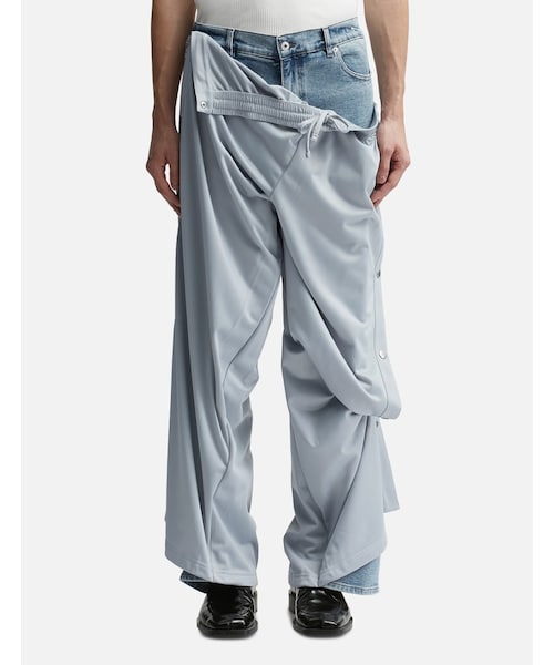 Y/Project（ワイプロジェクト）の「Snap Off Denim Track Pants