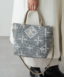 russet ラシット　 トートバッグ ポーチ付き russet（ラシット）の「【ショルダーになるポーチ付き