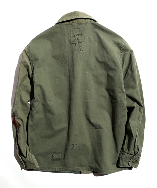 SALTWATER COWBOY(ソルトウォーターカウボーイ)の「別注UTILITY SHIRTS(その他・メンズ・オリーブ/ネイビー・M/L)」の16枚目の写真