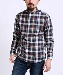 FREAK'S STORE | イカットマドラスB/Cシャツ(その他)