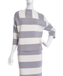 thpry＋color | 【TC】ミラノリブボーダープルオーバー(トップス)