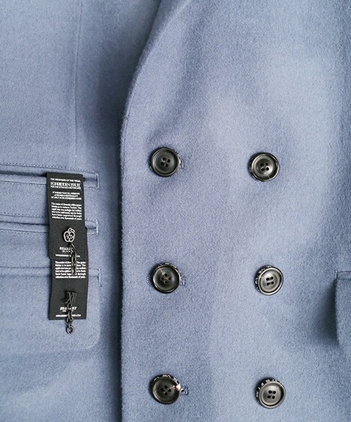 SHAREEF（シャリーフ）の「○【men's FUDGE掲載】DOUBLE CHESTER COAT