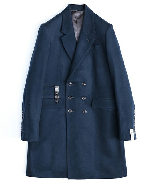 シャリーフ　SHAREEF コート　ダブル SHAREEF（シャリーフ）の「○【men's FUDGE掲載】DOUBLE CHESTER COAT