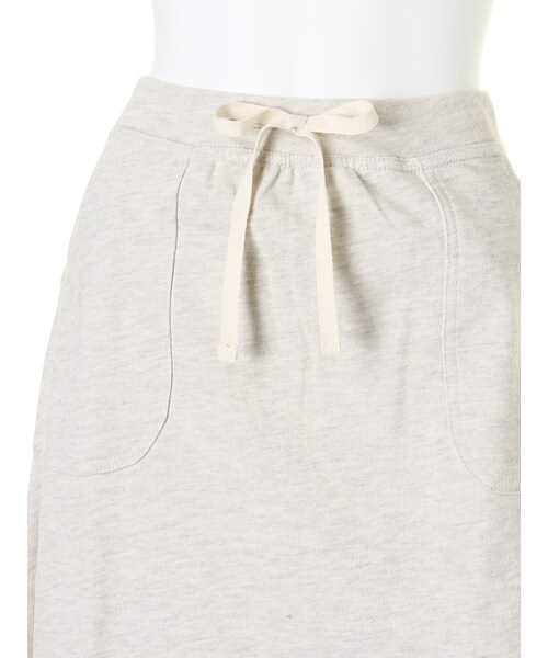 Ungrid（アングリッド）の「《ViVi 4月号 宮城舞さん着用ｱｲﾃﾑ 》【Casual】スウェットフレアマキシスカート（スカート・レディース・オフホワイト/グレー・F）」の6枚目の写真