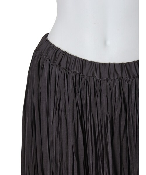 Ungrid（アングリッド）の「《sweet10月号 紗栄子ｻﾝ着用》 【Lady Like】ヴィンテージサテンマキシスカート（スカート・レディース・オフホワイト/グレー・F）」の9枚目の写真