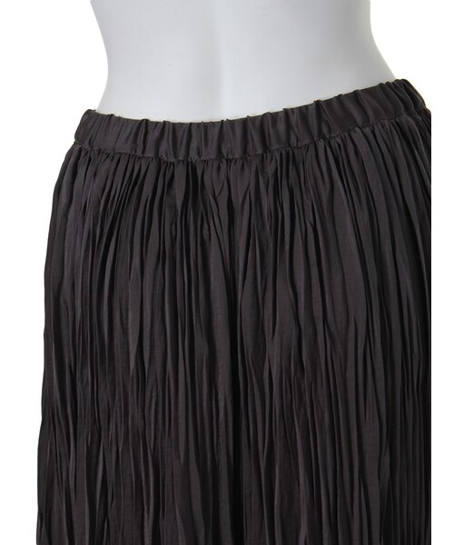 Ungrid（アングリッド）の「《sweet10月号 紗栄子ｻﾝ着用》 【Lady Like】ヴィンテージサテンマキシスカート（スカート・レディース・オフホワイト/グレー・F）」の10枚目の写真