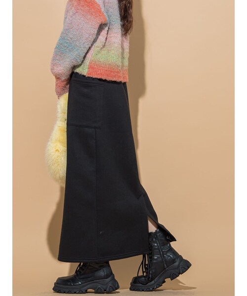 VICKY(ビッキー)の「【あったか裏起毛素材】裏起毛スカート VICKY(ビッキー)の「【あったか裏起毛素材】裏起毛スカート