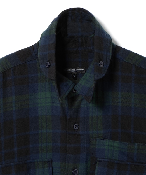Engineered Garments（エンジニアードガーメンツ）の「Trail Shirt（トップス・メンズ・D.GREEN/31・S/M）」の4枚目の写真