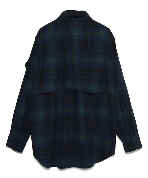 Engineered Garments（エンジニアードガーメンツ）の「Trail Shirt（トップス・メンズ・D.GREEN/31・S/M）」の2枚目の写真