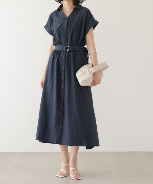 ブラミンク BLAMINK ブラウス シャツ DRAWER ドゥロワー