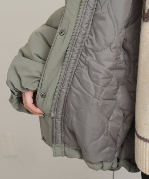 RAY CASSIN（レイカズン）の「【1600ポイント】モンスターパーカー（ジャケット/アウター・レディース・クロ(送料無料)/カーキ(送料無料)/キナリ(送料無料)・FREE）」の17枚目の写真