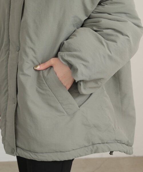 RAY CASSIN（レイカズン）の「【1600ポイント】モンスターパーカー（ジャケット/アウター・レディース・クロ(送料無料)/カーキ(送料無料)/キナリ(送料無料)・FREE）」の14枚目の写真